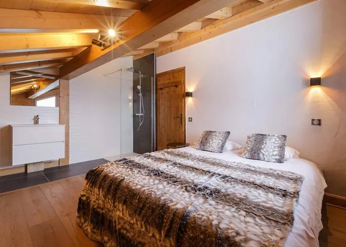 Grosse Pierre 180m2 Cheminee Jacuzzi Vue Taconnaz Alpstuga Les Houches