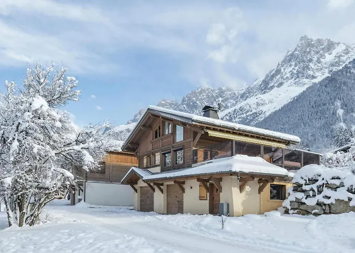 Grosse Pierre 180m2 Cheminee Jacuzzi Vue Taconnaz Les Houches