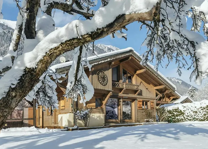 Grosse Pierre 180m2 Cheminee Jacuzzi Vue Taconnaz Alpstuga Les Houches