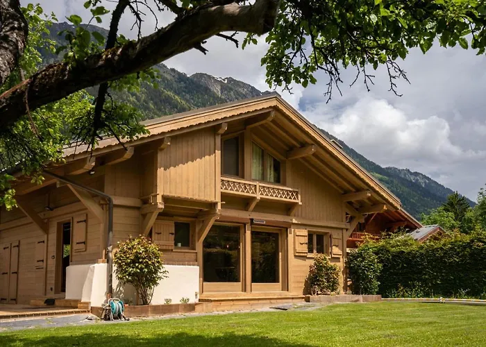 Alpstuga Grosse Pierre 180m2 Cheminee Jacuzzi Vue Taconnaz *