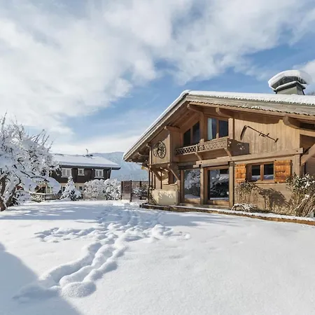 شاليه Grosse Pierre 180m2 Cheminee Jacuzzi Vue Taconnaz