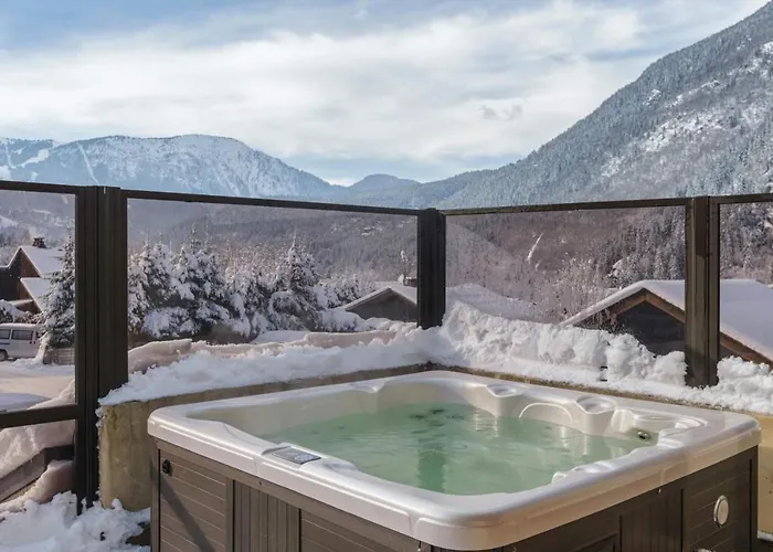 Grosse Pierre 180m2 Cheminee Jacuzzi Vue Taconnaz Les Houches
