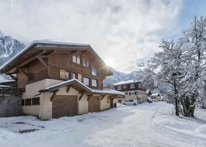 Chalet Grosse Pierre 180m2 Cheminee Jacuzzi Vue Taconnaz