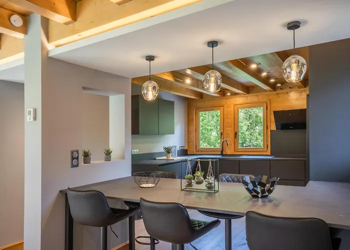 Grosse Pierre 180m2 Cheminee Jacuzzi Vue Taconnaz * Les Houches