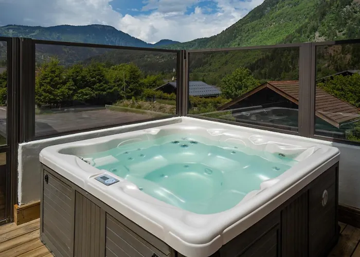 Grosse Pierre 180m2 Cheminee Jacuzzi Vue Taconnaz Chalet *